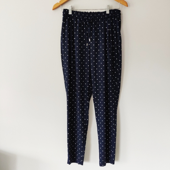 Zara Polka Dot Paper Bag Harem Pants Size XS - Picture 3 of 5